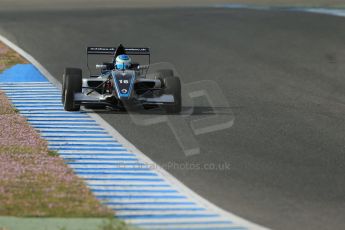 World © Octane Photographic Ltd. Eurocup Formula Renault 2.0 Championship testing. Jerez de la Frontera, Thursday 27th March 2014. Josef Kaufmann Racing – Ryan Tveter. Digital Ref : 0900lb1d1104