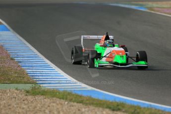 World © Octane Photographic Ltd. Eurocup Formula Renault 2.0 Championship testing. Jerez de la Frontera, Thursday 27th March 2014. Manor MP Motorsports – Andrea Pizzitola. Digital Ref : 0900lb1d1116