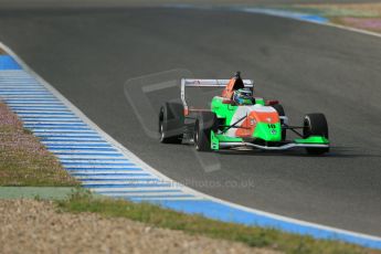 World © Octane Photographic Ltd. Eurocup Formula Renault 2.0 Championship testing. Jerez de la Frontera, Thursday 27th March 2014. Manor MP Motorsports – Andrea Pizzitola. Digital Ref :  0900lb1d1116