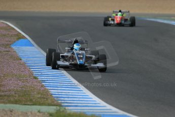 World © Octane Photographic Ltd. Eurocup Formula Renault 2.0 Championship testing. Jerez de la Frontera, Thursday 27th March 2014. Josef Kaufmann Racing – Ryan Tveter. Digital Ref :  0900lb1d1159