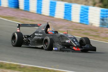 World © Octane Photographic Ltd. Eurocup Formula Renault 2.0 Championship testing. Jerez de la Frontera, Thursday 27th March 2014 – Alexander Albon. KTR. Digital Ref :  0900lb1d1196