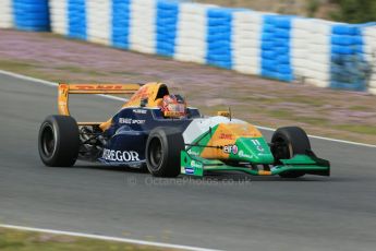 World © Octane Photographic Ltd. Eurocup Formula Renault 2.0 Championship testing. Jerez de la Frontera, Thursday 27th March 2014. Manor MP Motorsports – Steijn Schothorst. Digital Ref :  0900lb1d1267