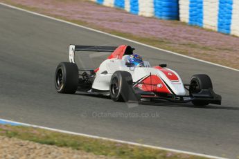 World © Octane Photographic Ltd. Eurocup Formula Renault 2.0 Championship testing. Jerez de la Frontera, Thursday 27th March 2014. ART Junior Team - Aureilen Panis. Digital Ref :  0900lb1d1318