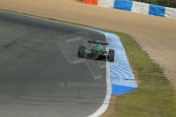 World © Octane Photographic Ltd. Eurocup Formula Renault 2.0 Championship testing. Jerez de la Frontera, Thursday 27th March 2014. Fortec Motorsports – Matt (Matthew) Parry. Digital Ref :  0900lb1d1387