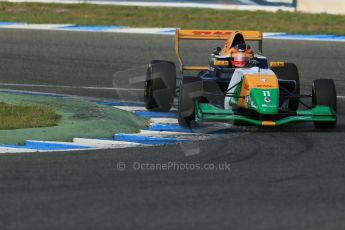 World © Octane Photographic Ltd. Eurocup Formula Renault 2.0 Championship testing. Jerez de la Frontera, Thursday 27th March 2014. Manor MP Motorsports – Steijn Schothorst. Digital Ref :  0900lb1d1426