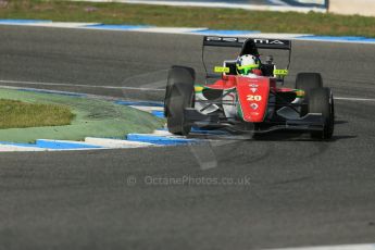 World © Octane Photographic Ltd. Eurocup Formula Renault 2.0 Championship testing. Jerez de la Frontera, Thursday 27th March 2014. Prema Powerteam – Bruno Bonifacio. Digital Ref :  0900lb1d1437