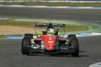 World © Octane Photographic Ltd. Eurocup Formula Renault 2.0 Championship testing. Jerez de la Frontera, Thursday 27th March 2014. Prema Powerteam – Bruno Bonifacio. Digital Ref :  0900lb1d1441