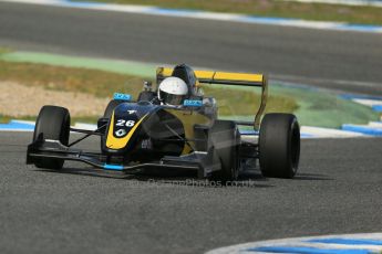 World © Octane Photographic Ltd. Eurocup Formula Renault 2.0 Championship testing. Jerez de la Frontera, Thursday 27th March 2014. Arta Engineering – James Allen. Digital Ref :  0900lb1d1465
