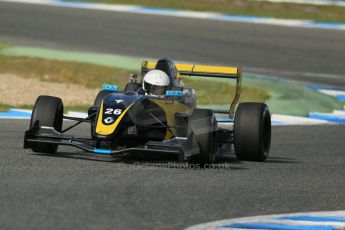 World © Octane Photographic Ltd. Eurocup Formula Renault 2.0 Championship testing. Jerez de la Frontera, Thursday 27th March 2014. Arta Engineering – James Allen. Digital Ref : 0900lb1d1465