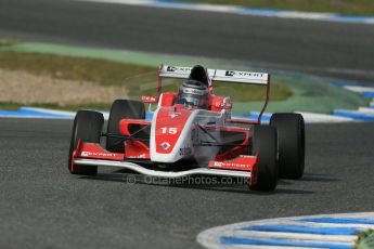 World © Octane Photographic Ltd. Eurocup Formula Renault 2.0 Championship testing. Jerez de la Frontera, Thursday 27th March 2014. Josef Kaufmann Racing – Kevin Joerg. Digital Ref : 0900lb1d1491