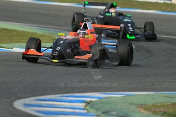 World © Octane Photographic Ltd. Eurocup Formula Renault 2.0 Championship testing. Jerez de la Frontera, Thursday 27th March 2014. Tech 1 Racing – Vasily Romanov. Digital Ref :  0900lb1d1496