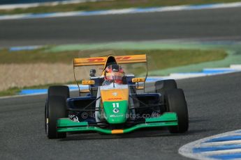 World © Octane Photographic Ltd. Eurocup Formula Renault 2.0 Championship testing. Jerez de la Frontera, Thursday 27th March 2014. Manor MP Motorsports – Steijn Schothorst. Digital Ref : 0900lb1d1503