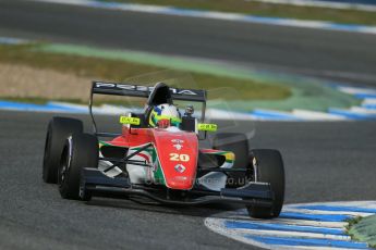 World © Octane Photographic Ltd. Eurocup Formula Renault 2.0 Championship testing. Jerez de la Frontera, Thursday 27th March 2014. Prema Powerteam – Bruno Bonifacio. Digital Ref :  0900lb1d1510