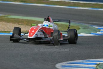 World © Octane Photographic Ltd. Eurocup Formula Renault 2.0 Championship testing. Jerez de la Frontera, Thursday 27th March 2014. Fortec Motorsports – Martin Rump. Digital Ref :  0900lb1d1514