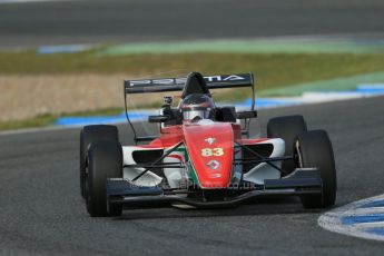 World © Octane Photographic Ltd. Eurocup Formula Renault 2.0 Championship testing. Jerez de la Frontera, Thursday 27th March 2014. Prema Powerteam – Alex Bosak. Digital Ref : 0900lb1d1521