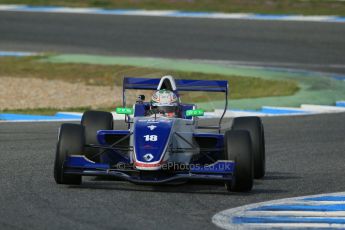 World © Octane Photographic Ltd. Eurocup Formula Renault 2.0 Championship testing. Jerez de la Frontera, Thursday 27th March 2014. Koiranen GP – Ignazia D’Agosto. Digital Ref : 0900lb1d1533