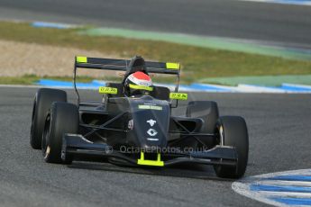 World © Octane Photographic Ltd. Eurocup Formula Renault 2.0 Championship testing. Jerez de la Frontera, Thursday 27th March 2014. KTR – Jules Gounon. Digital Ref : 0900lb1d1542