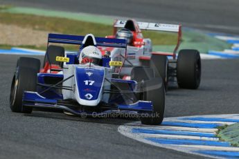 World © Octane Photographic Ltd. Eurocup Formula Renault 2.0 Championship testing. Jerez de la Frontera, Thursday 27th March 2014. Koiranen GP – Nicholas Surguladze. Digital Ref :  0900lb1d1557