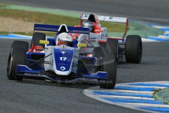 World © Octane Photographic Ltd. Eurocup Formula Renault 2.0 Championship testing. Jerez de la Frontera, Thursday 27th March 2014. Koiranen GP – Nicholas Surguladze. Digital Ref : 0900lb1d1557