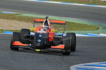 World © Octane Photographic Ltd. Eurocup Formula Renault 2.0 Championship testing. Jerez de la Frontera, Thursday 27th March 2014. Tech 1 Racing – Vasily Romanov. Digital Ref : 0900lb1d1571
