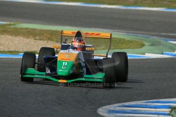 World © Octane Photographic Ltd. Eurocup Formula Renault 2.0 Championship testing. Jerez de la Frontera, Thursday 27th March 2014. Manor MP Motorsports – Steijn Schothorst. Digital Ref : 0900lb1d1586