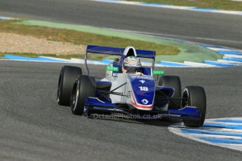 World © Octane Photographic Ltd. Eurocup Formula Renault 2.0 Championship testing. Jerez de la Frontera, Thursday 27th March 2014. Koiranen GP – Ignazia D’Agosto. Digital Ref : 0900lb1d1610
