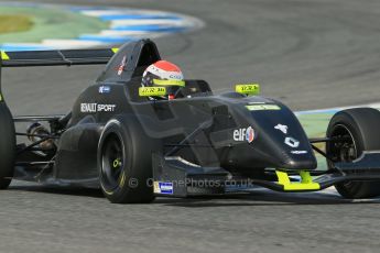 World © Octane Photographic Ltd. Eurocup Formula Renault 2.0 Championship testing. Jerez de la Frontera, Thursday 27th March 2014. KTR – Jules Gounon. Digital Ref :  0900lb1d1623