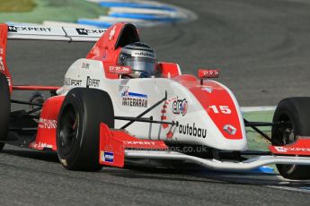 World © Octane Photographic Ltd. Eurocup Formula Renault 2.0 Championship testing. Jerez de la Frontera, Thursday 27th March 2014. Josef Kaufmann Racing – Kevin Joerg. Digital Ref : 0900lb1d1645