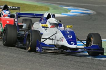 World © Octane Photographic Ltd. Eurocup Formula Renault 2.0 Championship testing. Jerez de la Frontera, Thursday 27th March 2014. Koiranen GP – Nicholas Surguladze. Digital Ref :  0900lb1d1653