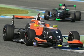 World © Octane Photographic Ltd. Eurocup Formula Renault 2.0 Championship testing. Jerez de la Frontera, Thursday 27th March 2014. Tech 1 Racing – Vasily Romanov. Digital Ref :  0900lb1d1662