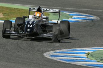 World © Octane Photographic Ltd. Eurocup Formula Renault 2.0 Championship testing. Jerez de la Frontera, Thursday 27th March 2014. Fortec Motorsports – Charles Leclerc. Digital Ref : 0900lb1d1684