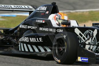 World © Octane Photographic Ltd. Eurocup Formula Renault 2.0 Championship testing. Jerez de la Frontera, Thursday 27th March 2014. Fortec Motorsports – Charles Leclerc. Digital Ref : 0900lb1d1690