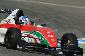 World © Octane Photographic Ltd. Eurocup Formula Renault 2.0 Championship testing. Jerez de la Frontera, Thursday 27th March 2014. Prema Powerteam – Andrew Tang. Digital Ref :  0900lb1d1760