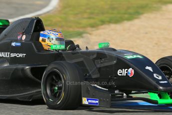 World © Octane Photographic Ltd. Eurocup Formula Renault 2.0 Championship testing. Jerez de la Frontera, Thursday 27th March 2014. KTR – Gregor Ramsay. Digital Ref :  0900lb1d1771