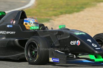 World © Octane Photographic Ltd. Eurocup Formula Renault 2.0 Championship testing. Jerez de la Frontera, Thursday 27th March 2014. KTR – Gregor Ramsay. Digital Ref : 0900lb1d1771