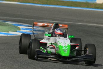 World © Octane Photographic Ltd. Eurocup Formula Renault 2.0 Championship testing. Jerez de la Frontera, Thursday 27th March 2014. Prema Powerteam – Dennis Olsen. Digital Ref : 0900lb1d1777