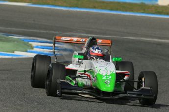 World © Octane Photographic Ltd. Eurocup Formula Renault 2.0 Championship testing. Jerez de la Frontera, Thursday 27th March 2014. Prema Powerteam – Dennis Olsen. Digital Ref :  0900lb1d1777