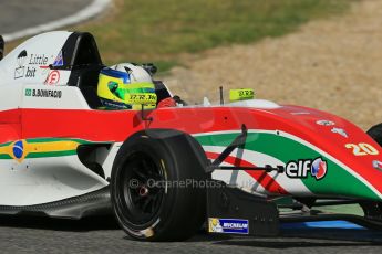 World © Octane Photographic Ltd. Eurocup Formula Renault 2.0 Championship testing. Jerez de la Frontera, Thursday 27th March 2014. Prema Powerteam – Bruno Bonifacio. Digital Ref :  0900lb1d1795