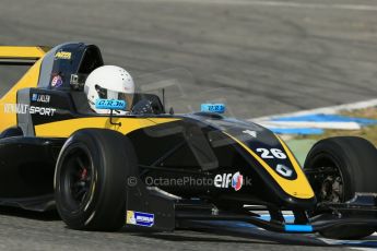 World © Octane Photographic Ltd. Eurocup Formula Renault 2.0 Championship testing. Jerez de la Frontera, Thursday 27th March 2014. Arta Engineering – James Allen. Digital Ref :  0900lb1d1838