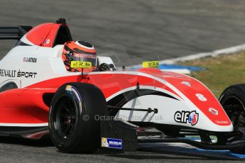 World © Octane Photographic Ltd. Eurocup Formula Renault 2.0 Championship testing. Jerez de la Frontera, Thursday 27th March 2014. Fortec Motorsports – Jack Aitken. Digital Ref :  0900lb1d1846