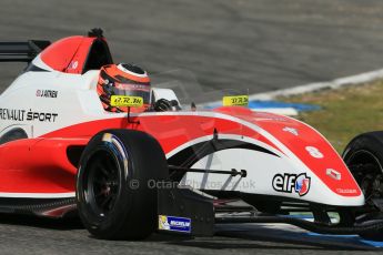 World © Octane Photographic Ltd. Eurocup Formula Renault 2.0 Championship testing. Jerez de la Frontera, Thursday 27th March 2014. Fortec Motorsports – Jack Aitken. Digital Ref : 0900lb1d1846