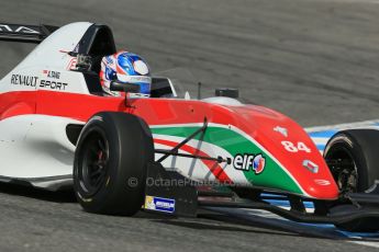 World © Octane Photographic Ltd. Eurocup Formula Renault 2.0 Championship testing. Jerez de la Frontera, Thursday 27th March 2014. Prema Powerteam – Andrew Tang. Digital Ref :  0900lb1d1855