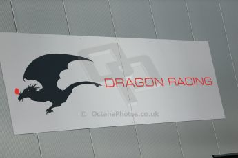 World © Octane Photographic Ltd. FIA Formula E testing Donington Park 10th July 2014. Dragin Racing logo. Digital Ref : 1032CB1D3277