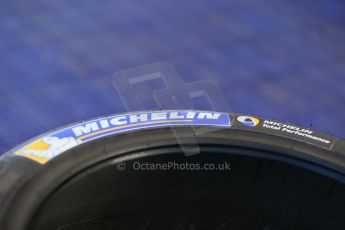 World © Octane Photographic Ltd. FIA Formula E testing Donington Park 10th July 2014. Michelin 18" tyres. Digital Ref : 1032CB1D3298