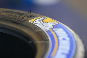 World © Octane Photographic Ltd. FIA Formula E testing Donington Park 10th July 2014. Michelin 18" tyres. Digital Ref : 1032CB1D3303