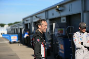 World © Octane Photographic Ltd. FIA Formula E testing Donington Park 10th July 2014. Andretti Autosport – Scott Speed and Franck Montagny. Digital Ref : 1032CB1D3304