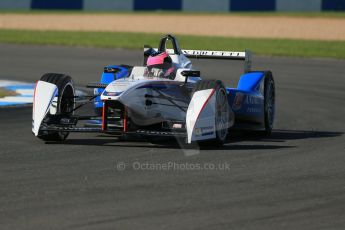 World © Octane Photographic Ltd. FIA Formula E testing Donington Park 10th July 2014. Spark-Renault SRT_01E. Andretti Autosport - Franck Montagny. Digital Ref : 1032CB1D3332