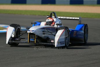 World © Octane Photographic Ltd. FIA Formula E testing Donington Park 10th July 2014. Spark-Renault SRT_01E. Andretti Autosport – Scott Speed. Digital Ref : 1032CB1D3337