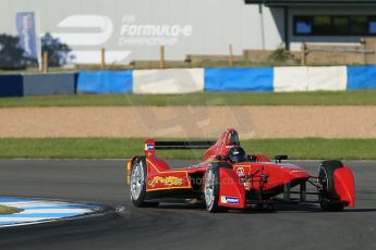 World © Octane Photographic Ltd. FIA Formula E testing Donington Park 10th July 2014. Spark-Renault SRT_01E. China Racing - Jerome D'Ambrosio. Digital Ref : 1032CB1D3344