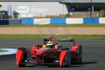 World © Octane Photographic Ltd. FIA Formula E testing Donington Park 10th July 2014. Spark-Renault SRT_01E. Audi Sport ABT - Lucas di Grassi. Digital Ref : 1032CB1D3349